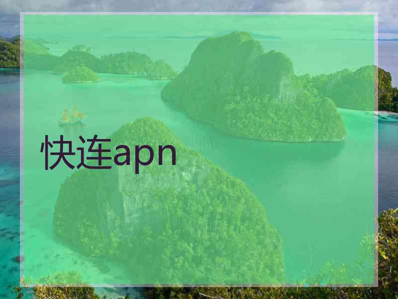 快连apn