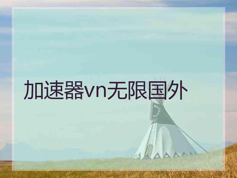 加速器vn无限国外